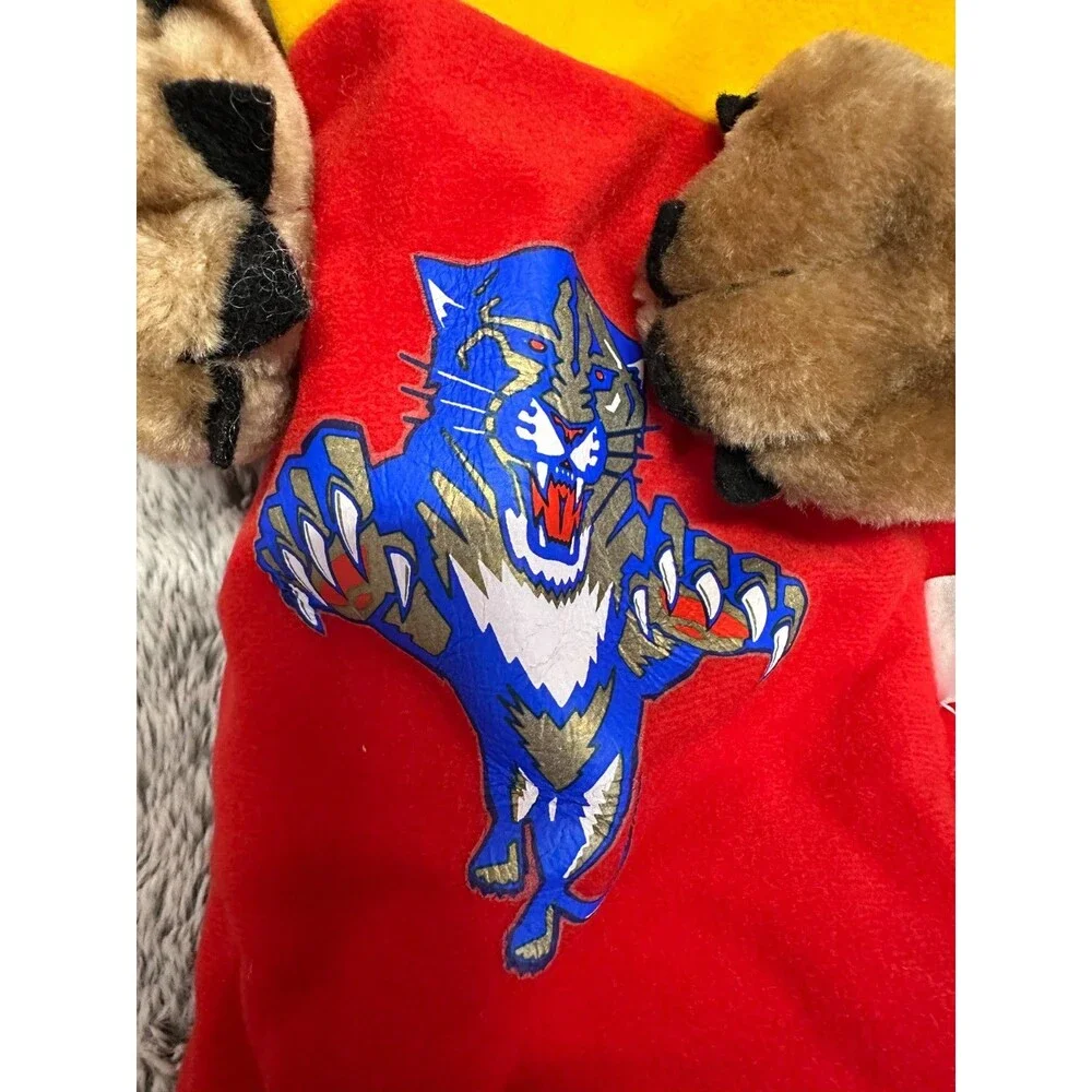 SAMPLE! Vintage 1997 Florida‎ Panthers Stanley Christmas Stocking Plush DADA NFL